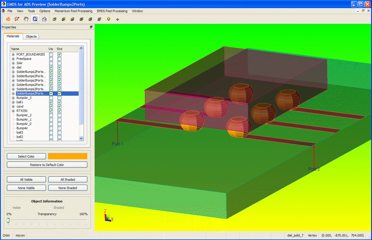 empro 3d em simulation software